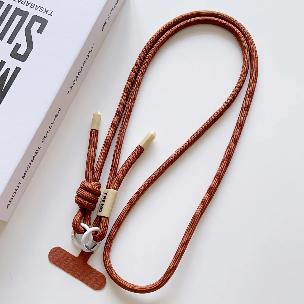 1Pc Universal Long Phone Lanyard Length Adjustable Neck Hanging Rope Crossbody Rope With Phone Case Connection Clip