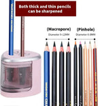 New Two-hole Electric Automatic Pencil Sharpener Switch Pencil Sharpener Home Office School Supplies Stationery Art
