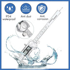Electronic Digital Caliper, Inch and Millimeter Conversion, LCD Screen Display 0-6” Caliper Measuring Tool, Auto Power Off