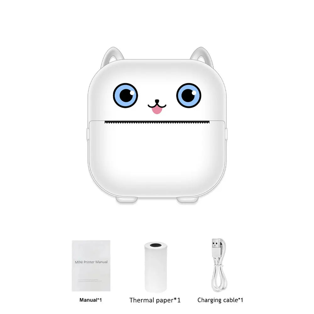 X6 Mini HD Portable Label Thermal Printer Endurance Bluetooth Printer for Student Error Title Note Wrong Pocket Inkless Printing