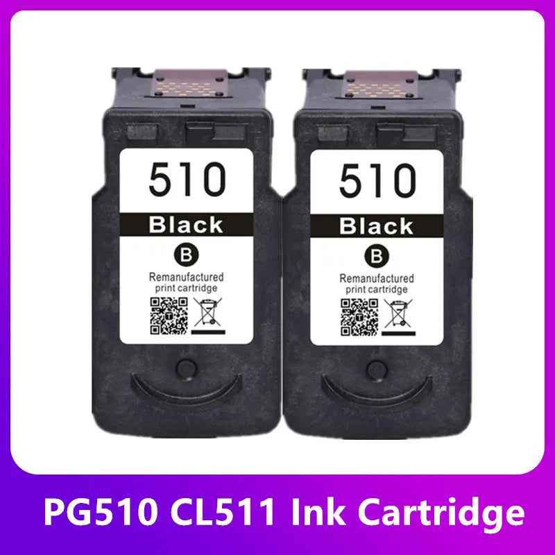 Compatible for Canon PG510 CL511 PG 510XL CL 511XL PG-510 Ink Cartridge For PIXMA IP2700 MP230 MP240 MP250 MP260 MP270 MP280