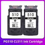 Compatible for Canon PG510 CL511 PG 510XL CL 511XL PG-510 Ink Cartridge For PIXMA IP2700 MP230 MP240 MP250 MP260 MP270 MP280