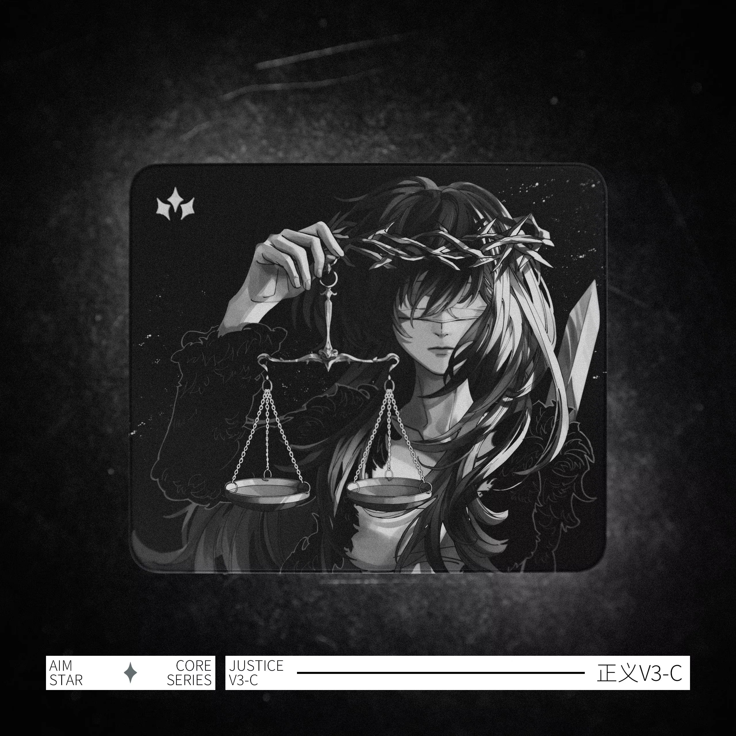 Aimstar Thorn Mousepad V3/V2 E-Sports Smooth Fps Gaming Mousepad 3.5mm Non-Slip Mouse Pad Gaming Accessories Customized Mousepad