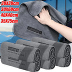 Multi Purpose Car Wash Microfiber Towel Double Sided Thick Cleaning Cloth Super Absorbent Lint Free Drying Rag for Window Table