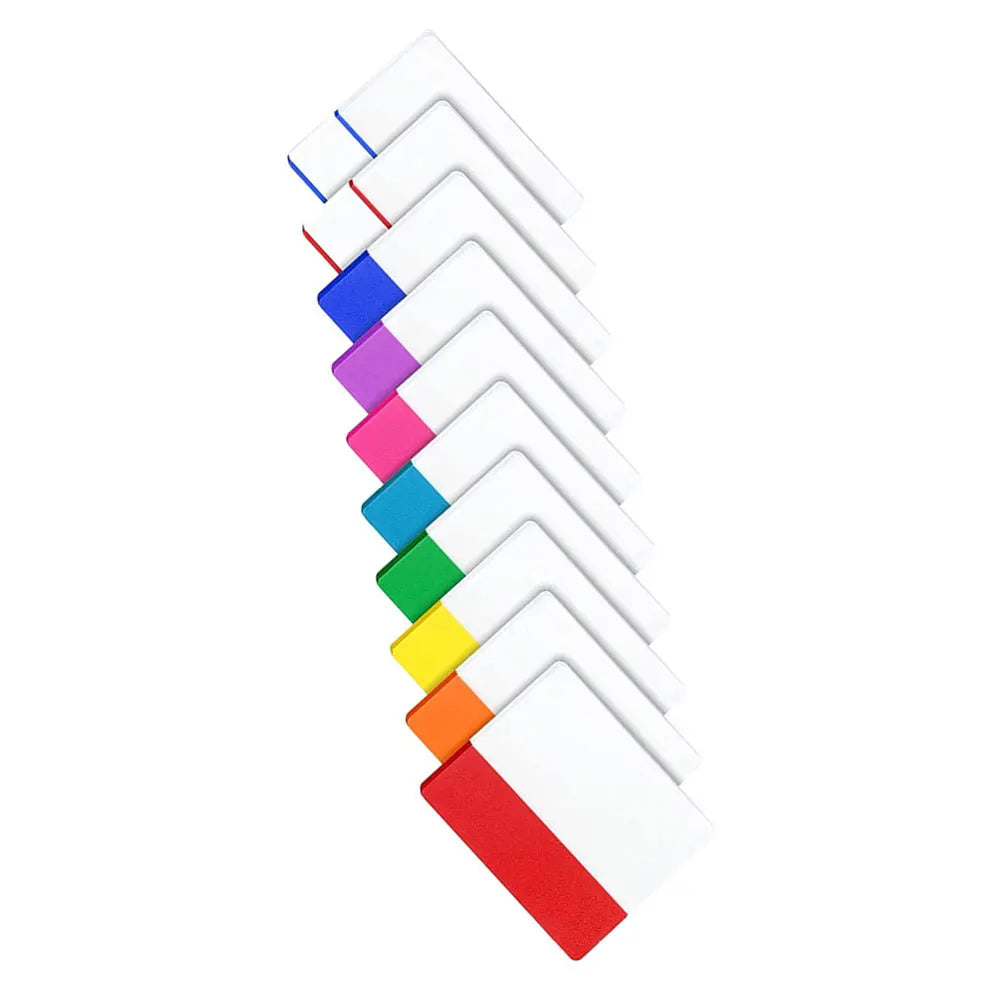 Waterproof Writing Index Transparent Sticky Tabs For Books File Folders Notebook Page Markers Self Adhesive Divider Tabs
