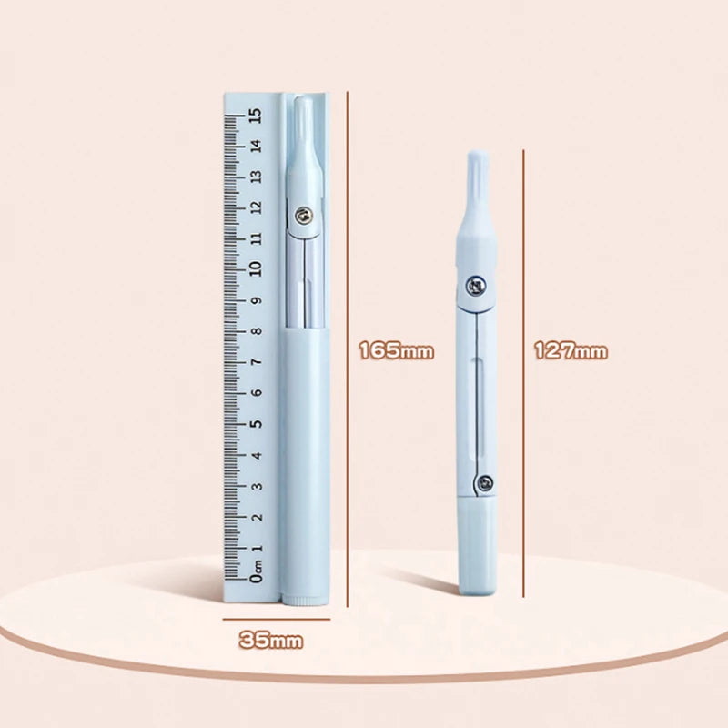 3 In 1 Compass Geometry Set With Ruler Pencil Multifunctional School Drawing Compass Math Geometry Tool Stationery