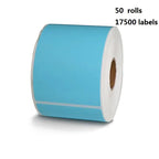 Premium quality 2.25" X 4" Custom Self-adhesive Thermal Shipping Labels 57 X 102 mm 350 Color labels per roll