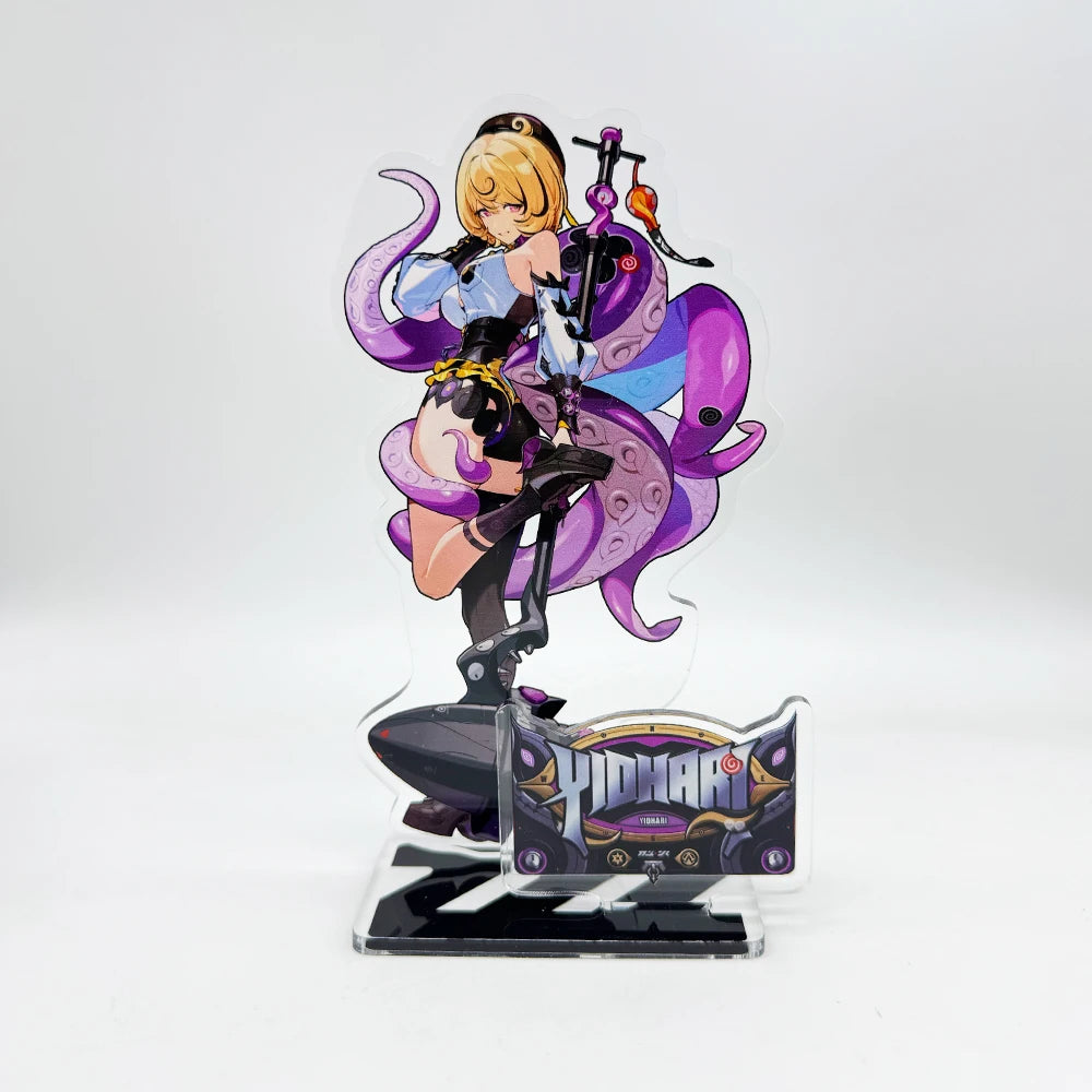 Game Zenless Zone Zero Ye Shun­guang Dialyn Hoshimi Miyabi Anime Acrylic Stand Model Plate Keychain Desk Decor Collection gift
