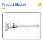 Vernier Caliper Professional Pachymeter Carpentry Tools Measuring Tool Micrometer Ruler Stainless Steel Pachometer Dial Calipers
