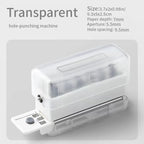 New 6 Holes Hole Puncher A4 A5 B5 Loose Leaf Paper Hole Punch Standard Hole Punch DIY Office Binding Tool Office School Supplies