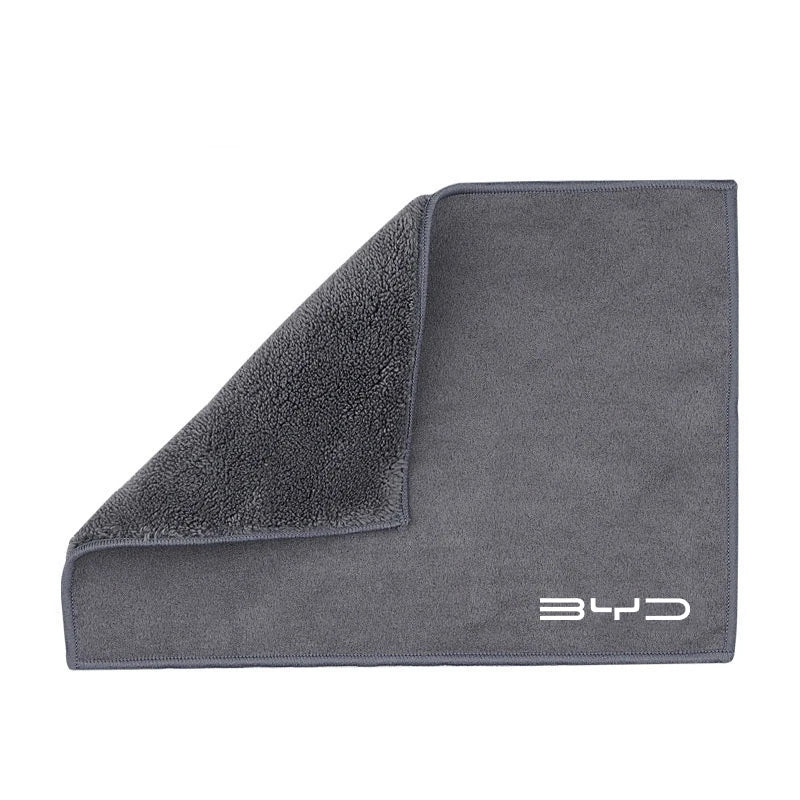 Microfiber Car Towel Super Absorbency Cleaning Care Cloth For BYD Tang F3 E6 Atto3 Yuan Plus Song Max F0 G3 I3 Ea1 Dmi 2din S7