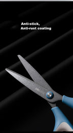 Deli Anti Stick Anti Rust Scissors School Stainless Steel Scissors Home Office DIY Handicraft Made Tools Stationery Scissors
