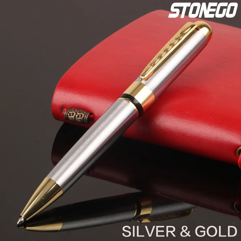 STONEGOP remium Ballpoint Pen Retractable Lacquer Rollerball Pen Smooth Writing Roller Ball Pen Elegant Executive Signature Pen