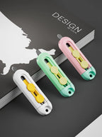 Magnetic Suction Utility Knife, Mini Portable Box Opener, Letter Opener, Paper Cutter, Home Office Supplies