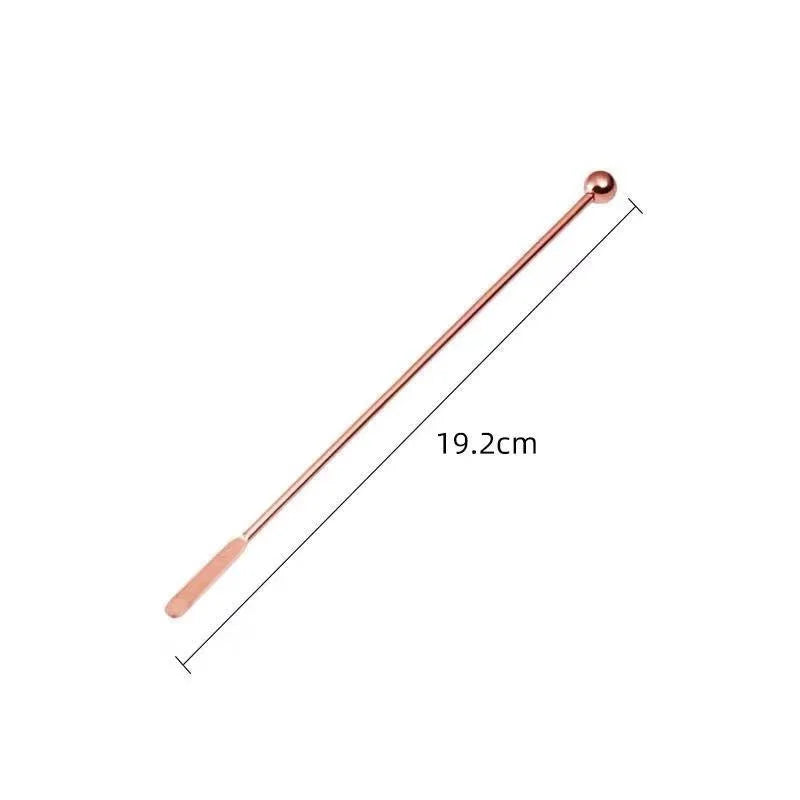 Stainless Steel Cocktail Drink Mixer Bar Stirring Mixing Sticks Muddler Ladle Stirrer Swizzle Sticks Coffee Stirring Sticks