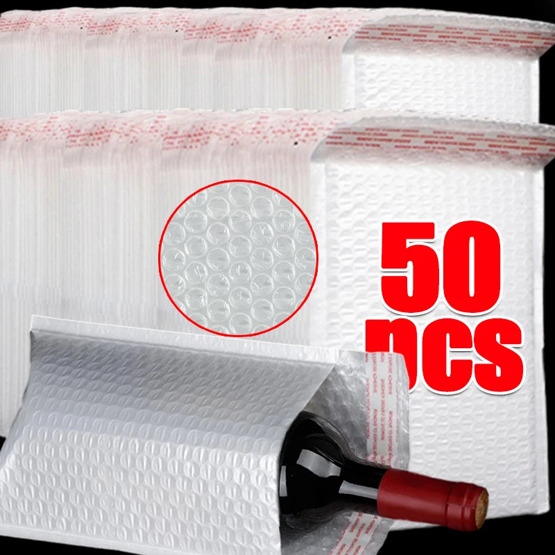 Wholesale Black White Foam Envelope Bags Self Seal Mailers Padded Shipping Envelopes with Bubble Mailing Bags Shipping Packages