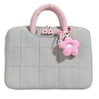 Lightweight Puffy Laptop Sleeve 14/16 Inch Commuter Laptop Briefcase Notebook Sleeve Notebook Case Portable Handbag for Women
