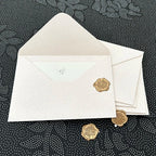 30pcs/lot Thickened Linen Texture Pattern 17.5x12.5cm White Envelope Retro for Invitations Postcards Wedding Business Letters