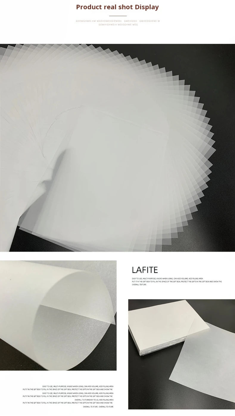 73g A4 Parchment Paper Transparent White Tracing Paper Copy Tracing Paper Painting Plate Making Transfer Paper Printing Paper