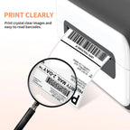 4x6 Thermal Direct Shipping Label,Pack of 500 Fan-Fold Labels, Permanent Adhesive, Commercial Grade Thermal Shipping Labels