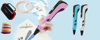 3D Pen With LCD Screen Compatible PLA Filament Toys 3D Drawing Printing Pen for Children DIY Christmas Birthday Gift