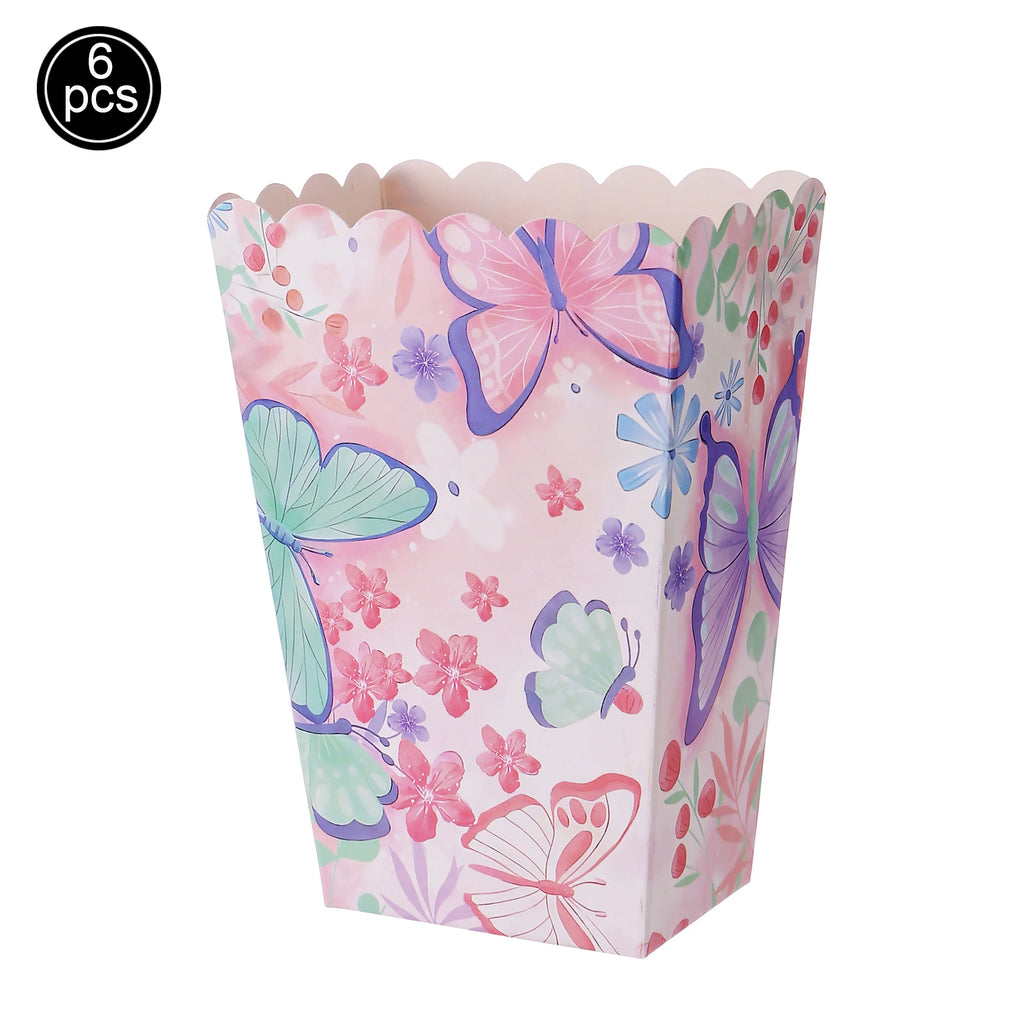 Butterfly Birthday Party Decoration Disposable Party Plates Cup Napkin Tablecloth Butterfly Knìfe Birthday Decoration Baby Showe