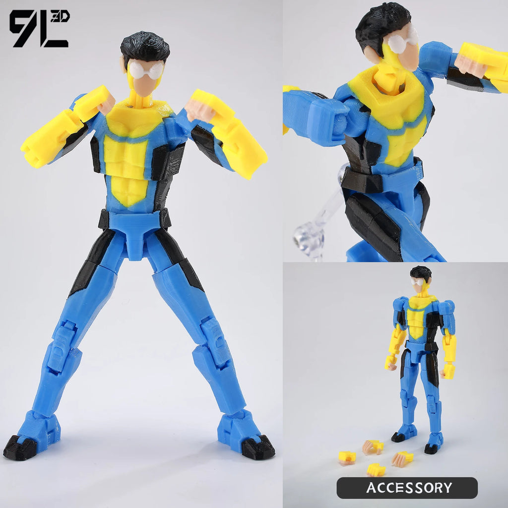 9L3D Printe Dummy13 T13 Unbeatable Mark Grayson Bulletproof Mark Grayson Action Figure Anime Collectible Model Toy For Kids Gift
