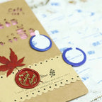 100/10PCS Seal Wax Stamp Stickers Self Adhesive Double Sided Round Circle Discs For Wax Sealing Stamp Candle Wick Making