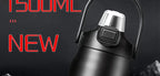 Stainless Steel Thermo Bottle 1.5L Large Capacity Thermo Water Portable 1500ml Vacuum Mug Thermos Insulated Cup 1L Tumbler