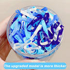 500PCS Upgraded Thickened Elastic Hair Bands For Women Girls Durable Hair Tie Not Easy To Break Rubber Bands Hair Accessories
