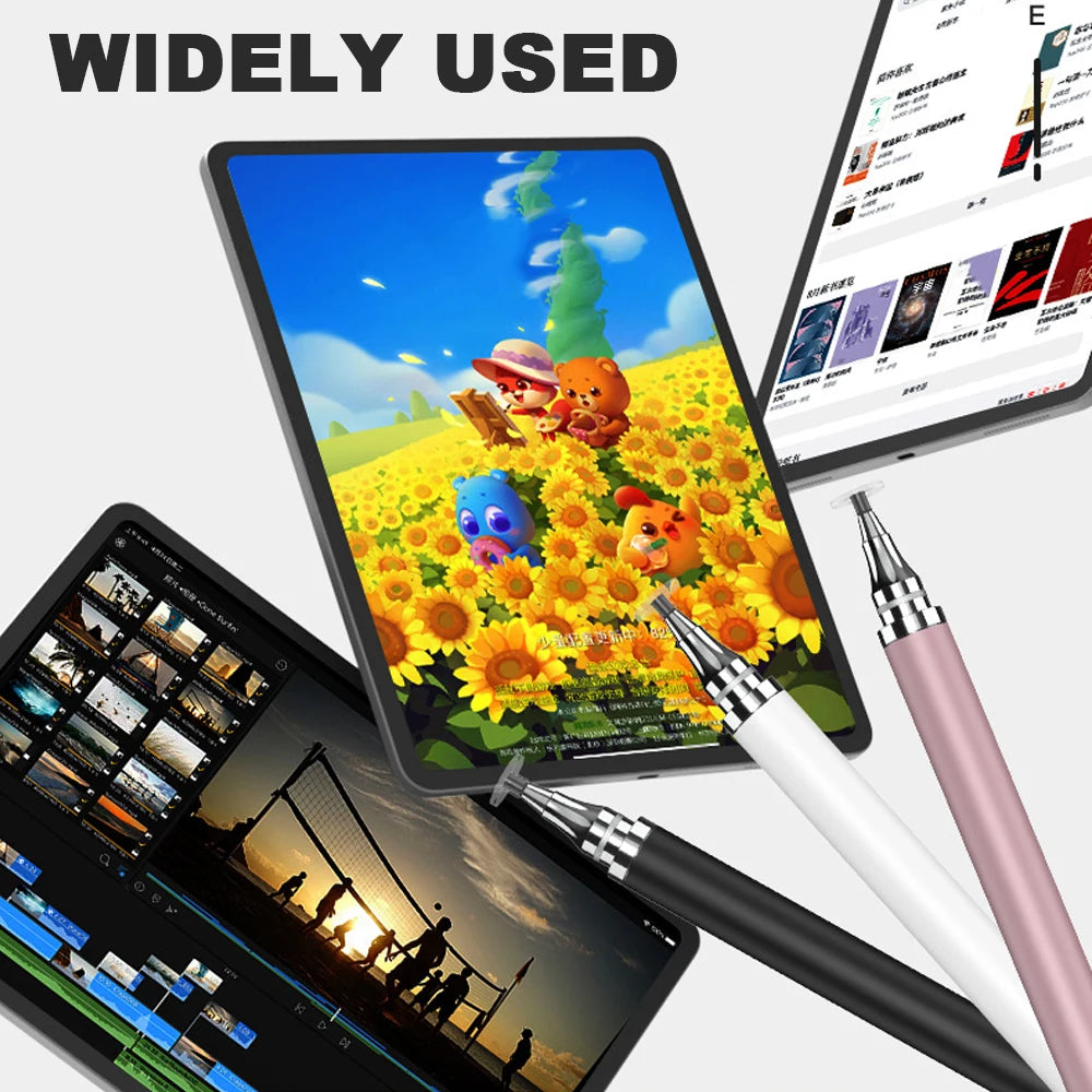 1/2Pcs 2in1 Universal Stylus Pen For Tablet Mobile Android ios Phone iPad Accessories Drawing Tablet Capacitive Screen Touch Pen