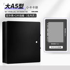 Heavy Duty A5 Card Binder W/ 55mm Large D-Rings 3-Ring Thick Photo Card Album W/ Elastic Band for K-pop Collection