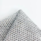 Thickened Steel Wire Cleaning Cloth Non-Scratch Double-layer Iron Microfiber Mesh Dishrag Washing Pot Rags Kitchen Towel