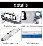 ET52 Stainless Steel 0.01mm High Precision Measure 150mm Digital Caliper mm/inch/Fraction Zero Setting Electronic Caliper