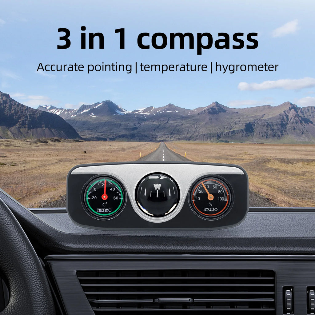 Various Compass Portable Compact Navigation Compass Device Universal Outdoor High Precision Compass For Car Boat Moto Bicycle