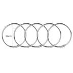 1-10PCS Binder Rings Loose Leaf Metal Book Ring Album Scrapbook Binders Craft Photo Organizer Keychain For Home Office