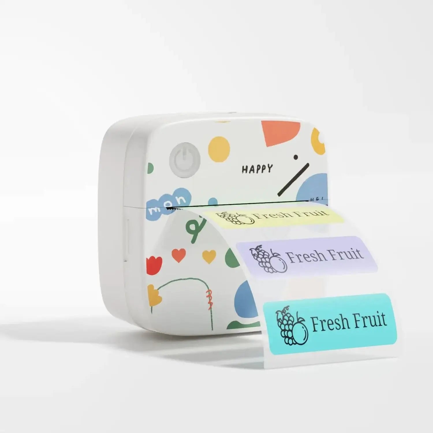 DOLEWA D2 Doodle Portable Printer Thermal Paper Printer Label Sticker Paper Print Wireless Label Maker Printer for DIY Photo Pri