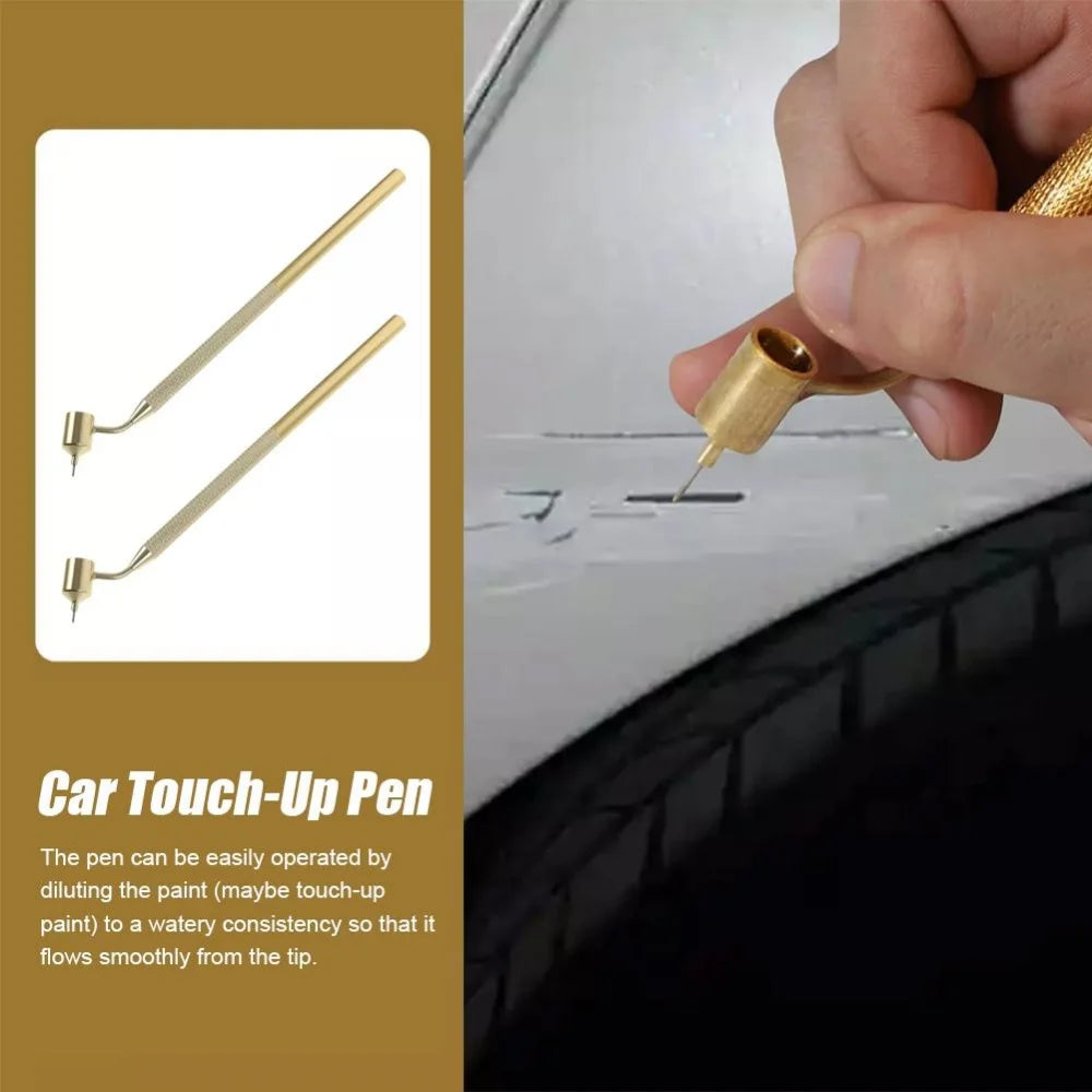 0.7/0.5mm Paint Scratch Repair Pen Slash Line Detail Fine Line Liquid Writer Precision Adjudicator Car Scratch Repair Paint Pen