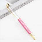 10 Pieces of Ballpoint Pens DIY Empty Pen Barrels for Handmade Quicksand Pens, Floating Flower Pens, Business Event Signature Pens, and Souvenirs
