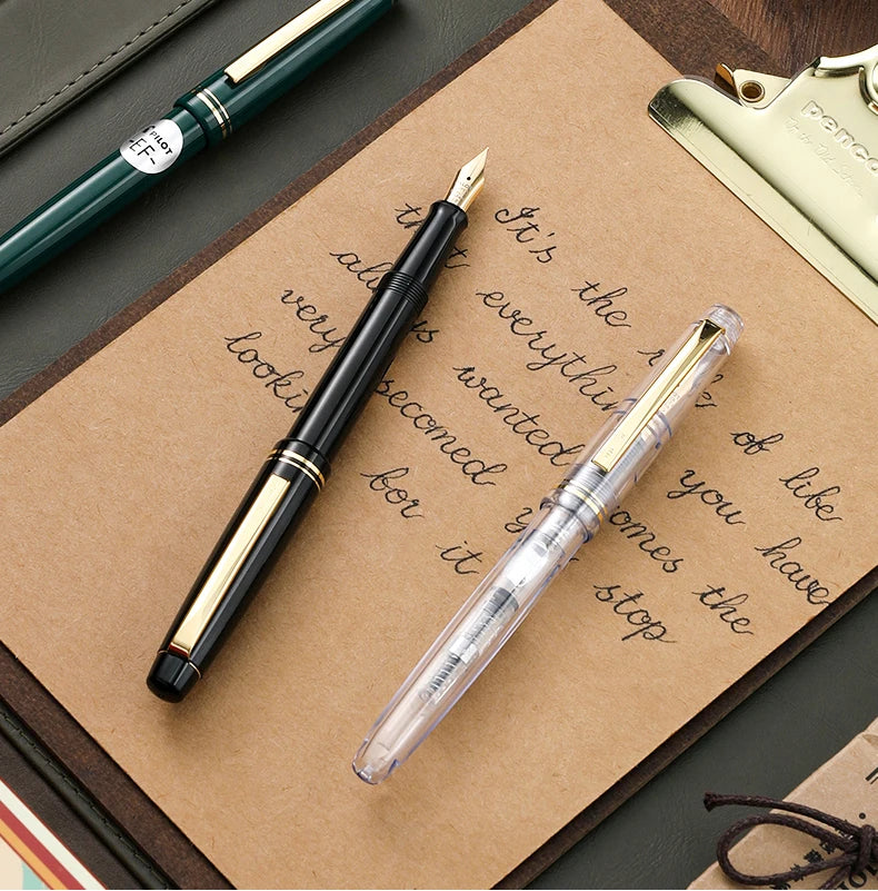 PILOT 1pcs Japan Fountain Pen FP-78G High-end Writing Stationery EF/F/M Iridium Pen Tip Luxury Gift Box Student Smooth Writing