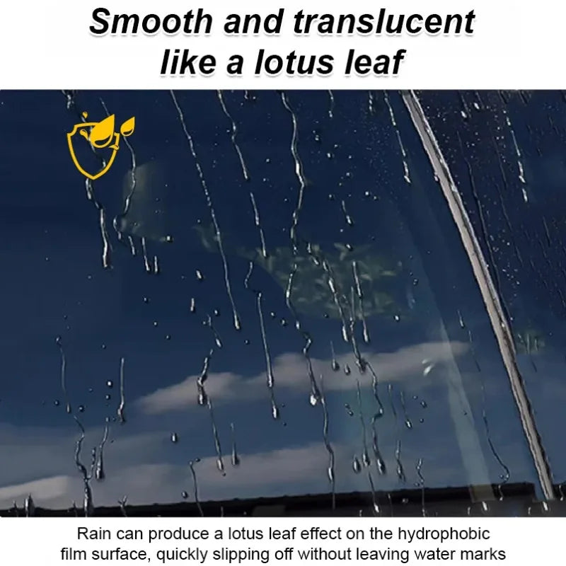 Auto Glass Polishing Liquid Light Scratch Cleaner High Gloss Film Remover Car Body Polish Spray for Windshield Shine Cleaner