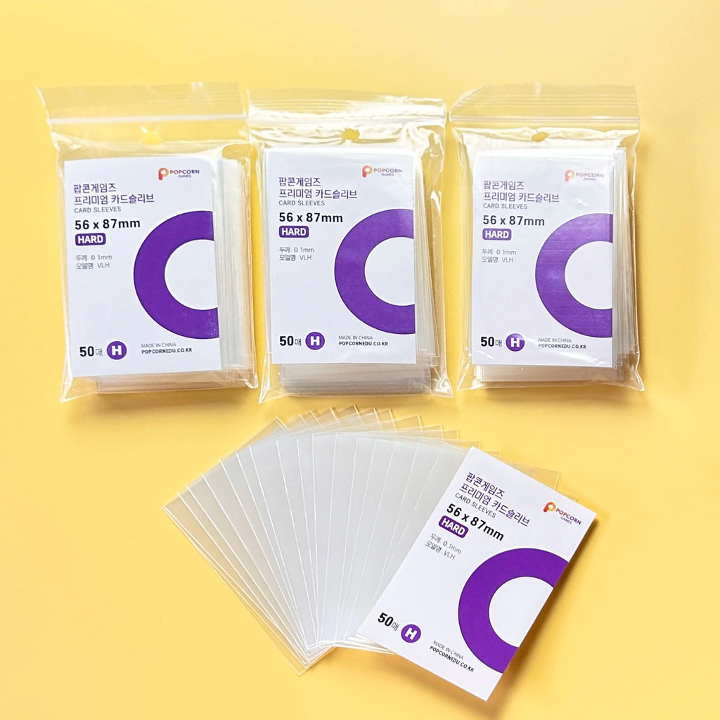 50-500Pcs Premium HD Transparent Kpop Idol Card Protective Sleeve Album Photo Waterproof Protector Game Card Holder