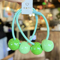 2pcs/lot Baby Girls Cute Cartoon Ball Hair Bands Children Lovely Scrunchies Rubber Bands Kid Hair Accessories