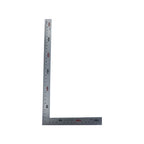Stainless Steel L Shape Ruler Double Sided Ruler Measuring Tool Metal Straight 90 Degree Angle Ruler for Office School Supplies