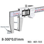 90 Degree Precision Electronic Stainless Steel Boring Special Caliper Inner Diameter Measurement Tool Aperture Digital Caliper