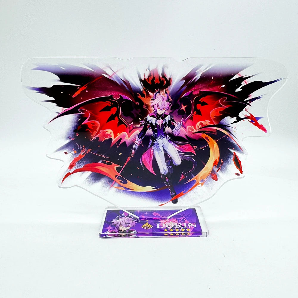 Odette Lohen Flins Durin Mavuika Columbina Xiao Arlecchino Acrylic Anime Model Furina Collect Desktop Decoration Keychains Gift