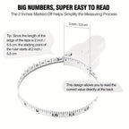 150cmAutomatic Telescopic Tape Measure Body Measuring Tape Sewing Ruler Tools Centimeter Tapes For Body Meter Measure White Tool