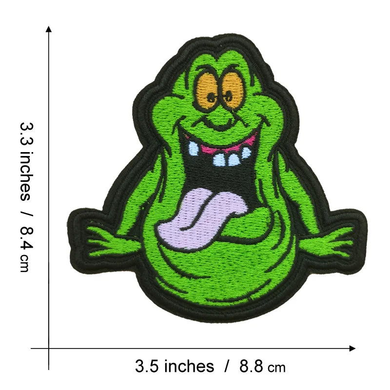 VENKMAN STANTZ SPENGLER ZEDDEMORE Embroidered iron on patches Name Tag Fabric Application for Clothing Accessories Badge DIY