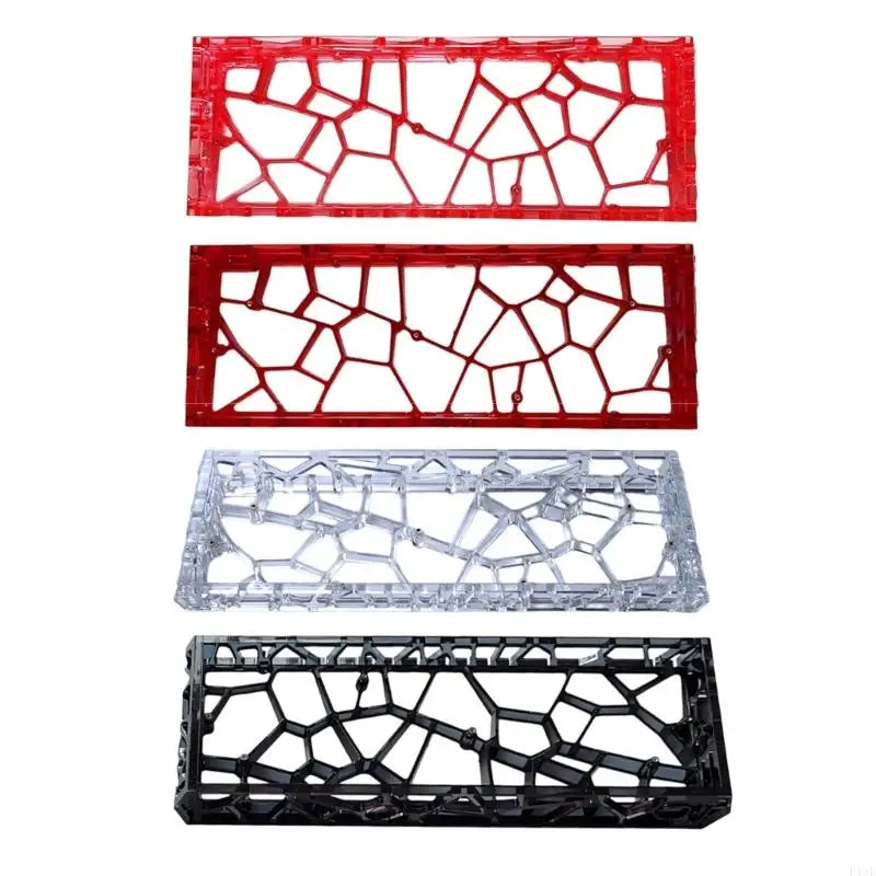 1PC Ventilated Keyboards Shell Case Durability Enhances Airflow for GH60 GT60 Multiple Brands Easy Installation F19E