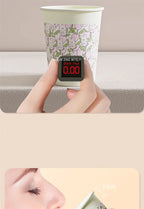 60pcs Disposable Paper Cups Thickened Food-grade High-temperature Coffee Cups Home Party Teacup Picnic Portable Water Cups